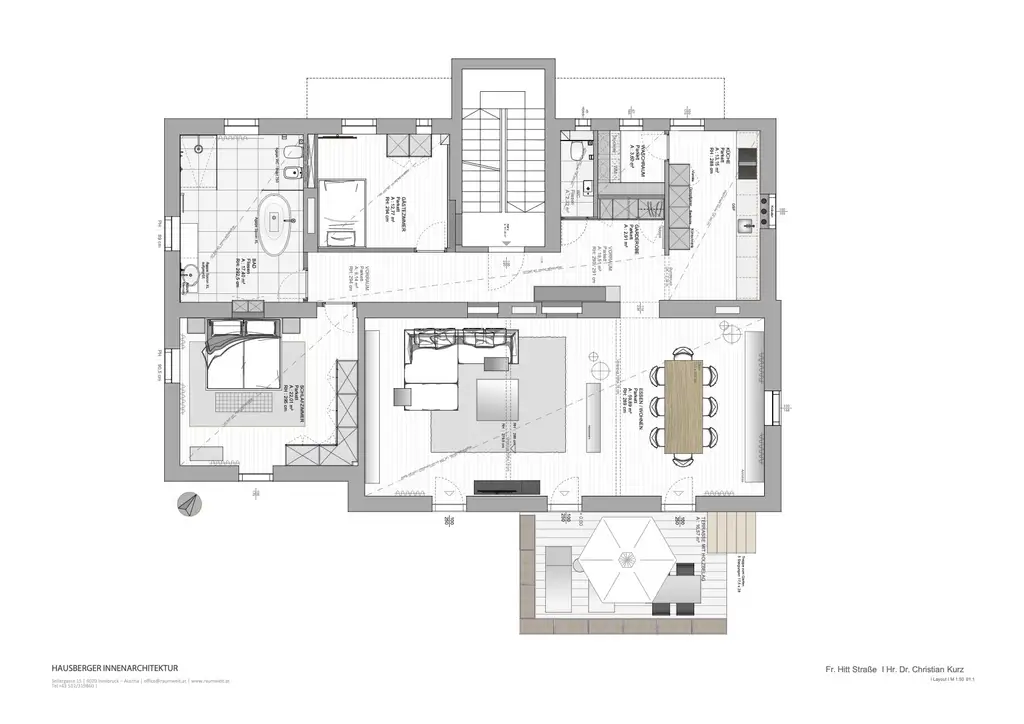 Einzigartig! Wunderschöne Designer-Wohnung mit Baurecht