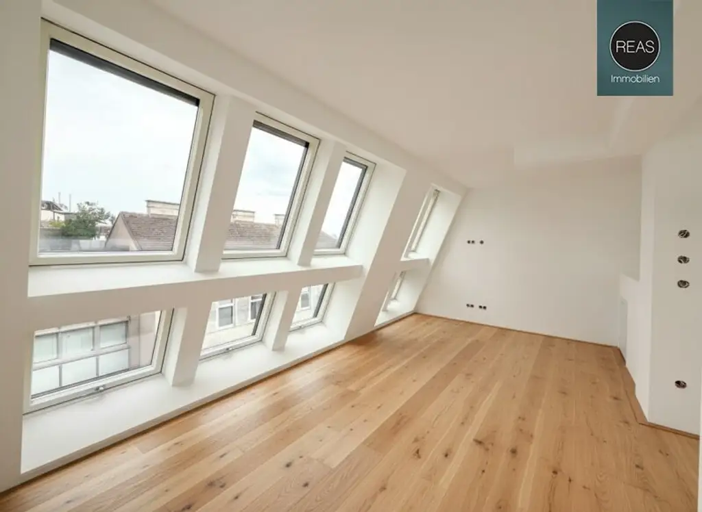Erstbezug: Atemberaubendes Dachgeschoss - Maisonette - Apartment (klimatisiert) mit 3 Terrassen und hochwertiger Ausstattung im Trendbezirk Ottakring!