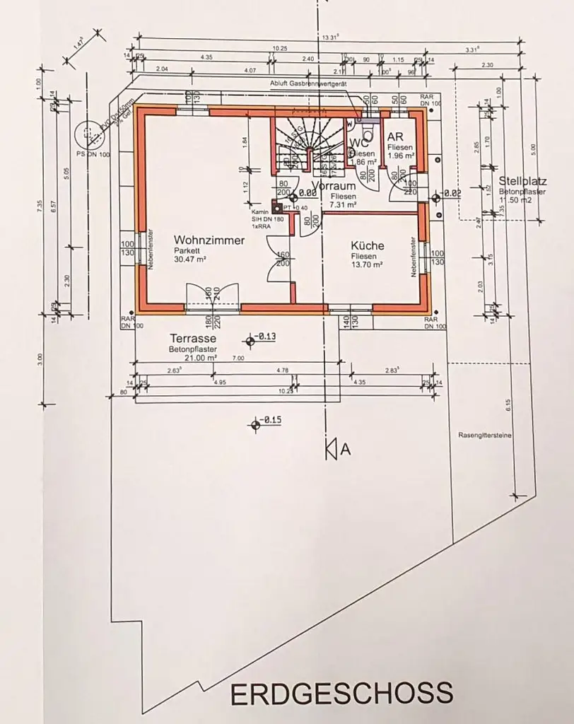 Haus nahe U1 und Leopoldau