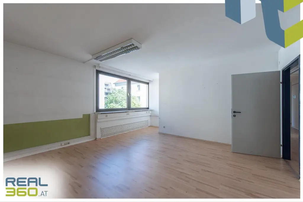 Büro-/Ordinationsfläche mit optimaler Aufteilung in Linz-Zentrum zu vermieten, Teilung der Flächen möglich!