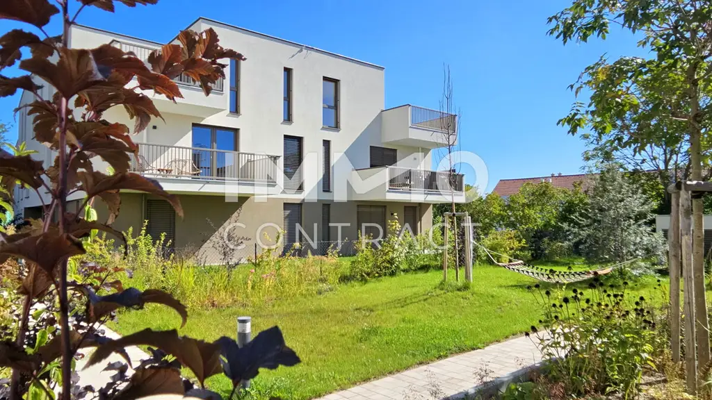 Provisionsfrei! Moderne 3-Zimmer-Wohnung mit 12m2 Balkon in Ruhelage und Blick ins Grüne