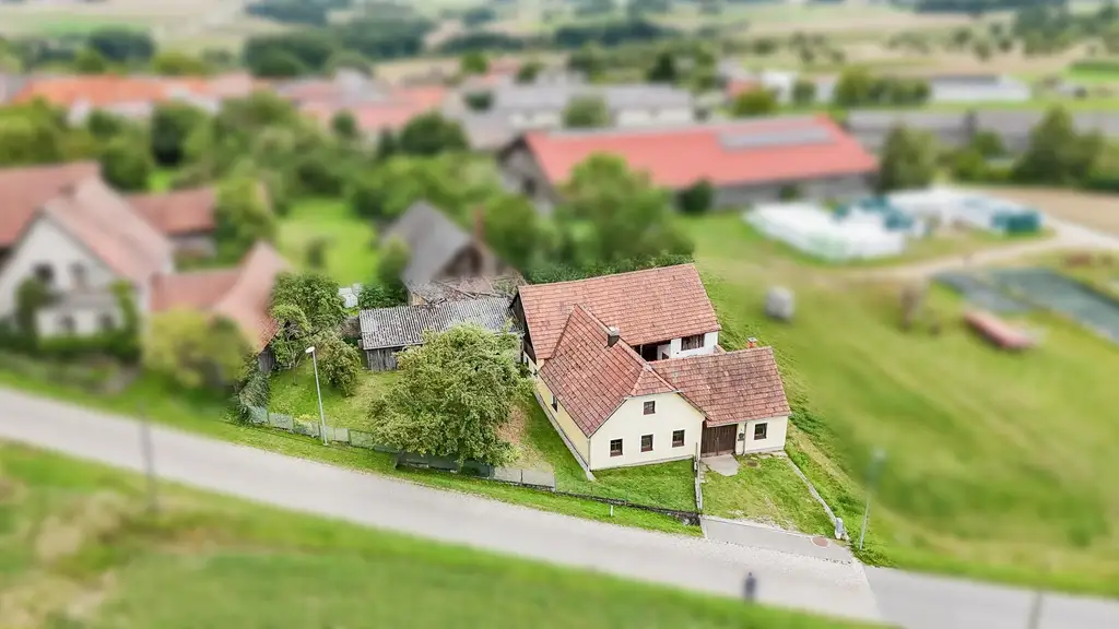 Charmanter Dreikanthof mit Schlossblick nahe Gföhl