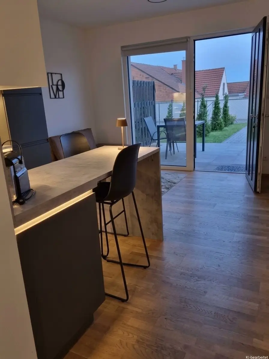 Ca. 41,14 m² 2-Zimmer-🌿Gartenwohnung mit Klimaanlage - perfekt als Haupt- od. Zweitwohnsitz mit tollem Ausblick - Wohnen mit Urlaubsgefühl