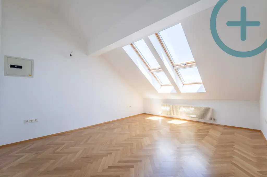 Penthouse-Etage mit XXL Terrasse