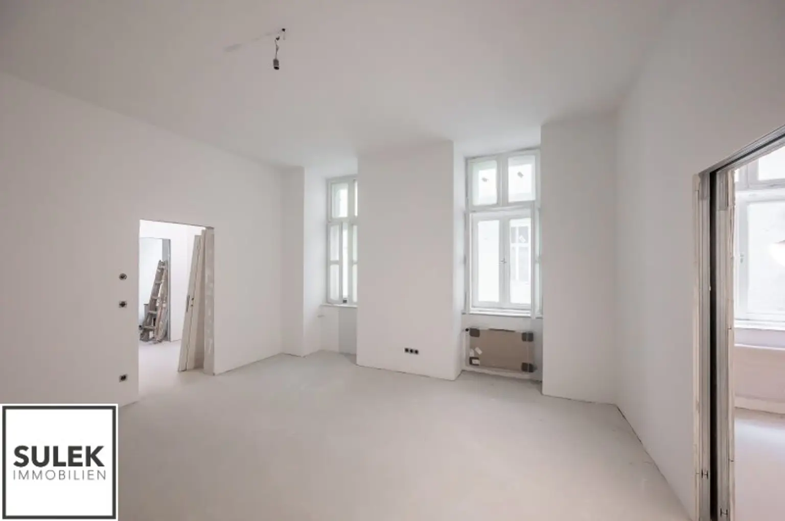 ruhige, sanierte 2 Zimmer Wohnung mit Balkon in den Innenhof nähe Augarten/Prater ~ Fugbachgasse 7
