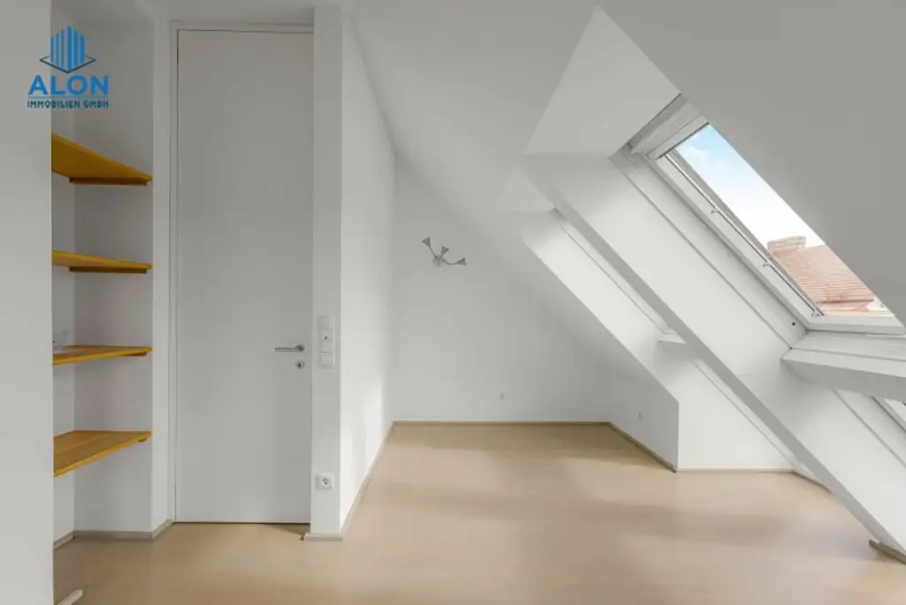 Wunderschöne 4-Zimmer DG-Wohnung mit 2 Terrassen | Garage optional mietbar | Klimaanlage | Nähe Augarten/Taborstraße