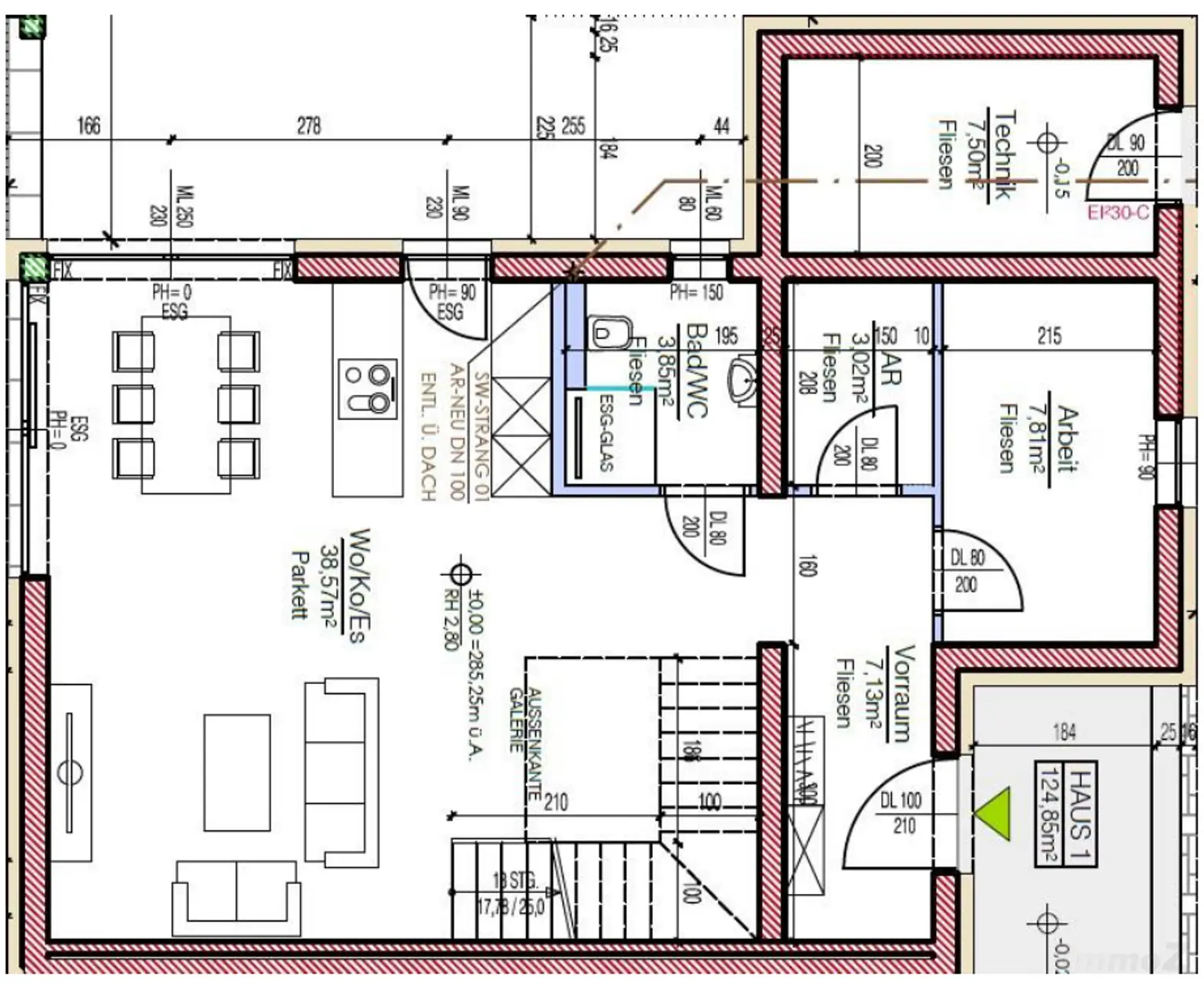 Exklusive Doppelhaushälfte - Erstbezug - optional mit Pool