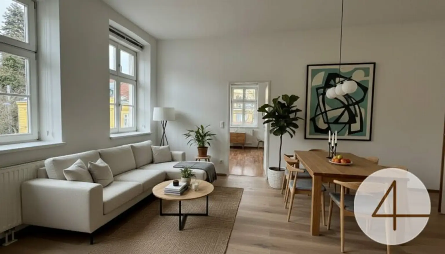 Wohn- oder Esszimmer