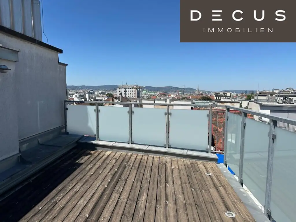PENTHOUSE-RARITÄT: MIT DACHTERRASSE & 2 GARAGENPLÄTZEN
