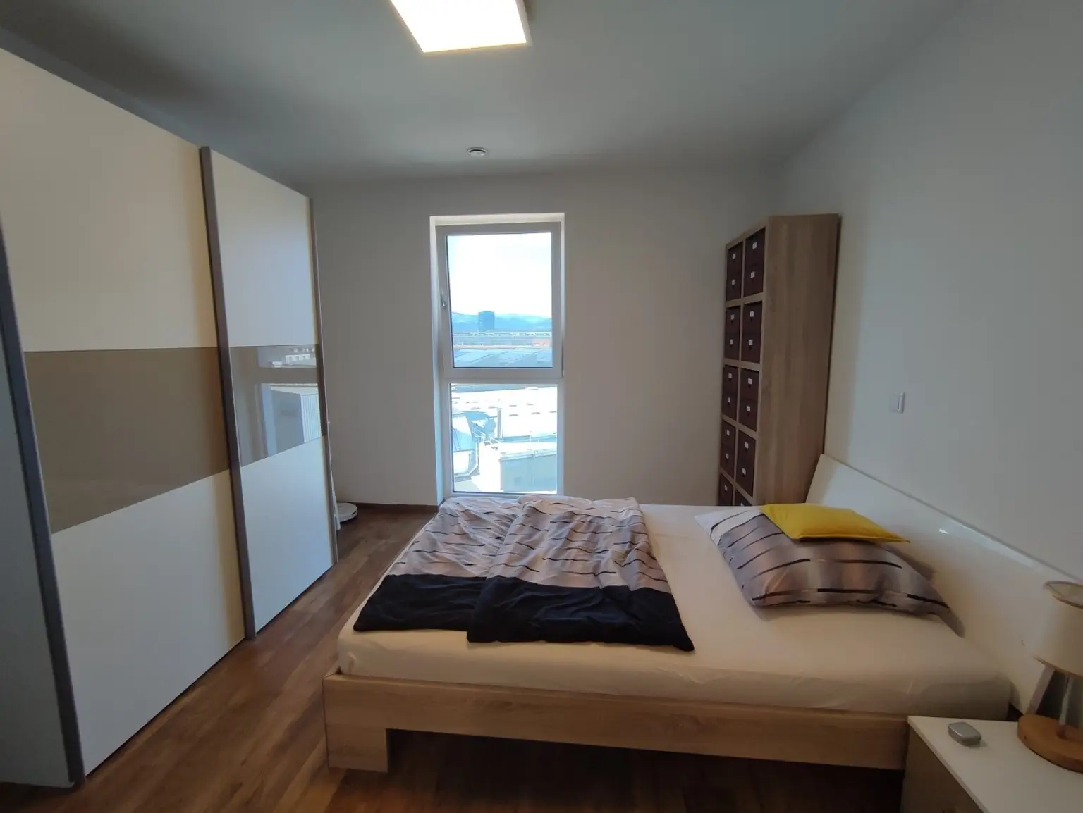 Schlafzimmer.