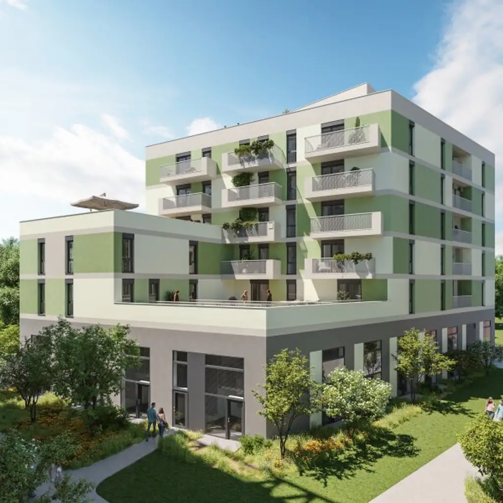 Der Beste Platz im Viertel - An der Schanze 25 - Begehrtes Wohnprojekt nahe Obere Alte Donau - Auf Eigengrund