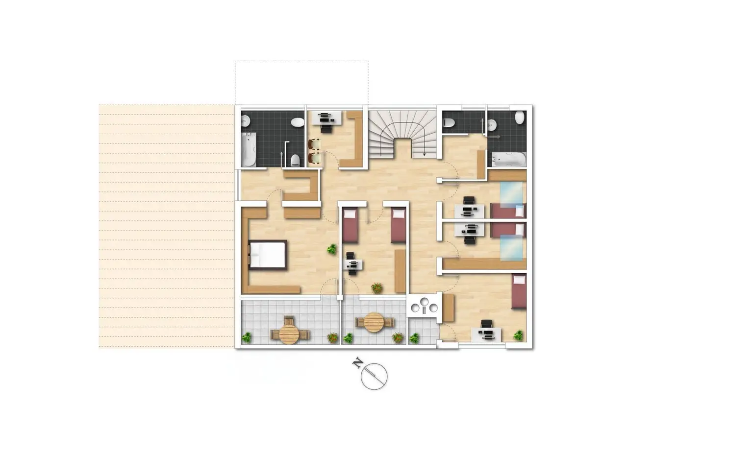Plan schematisch möbliert_OG