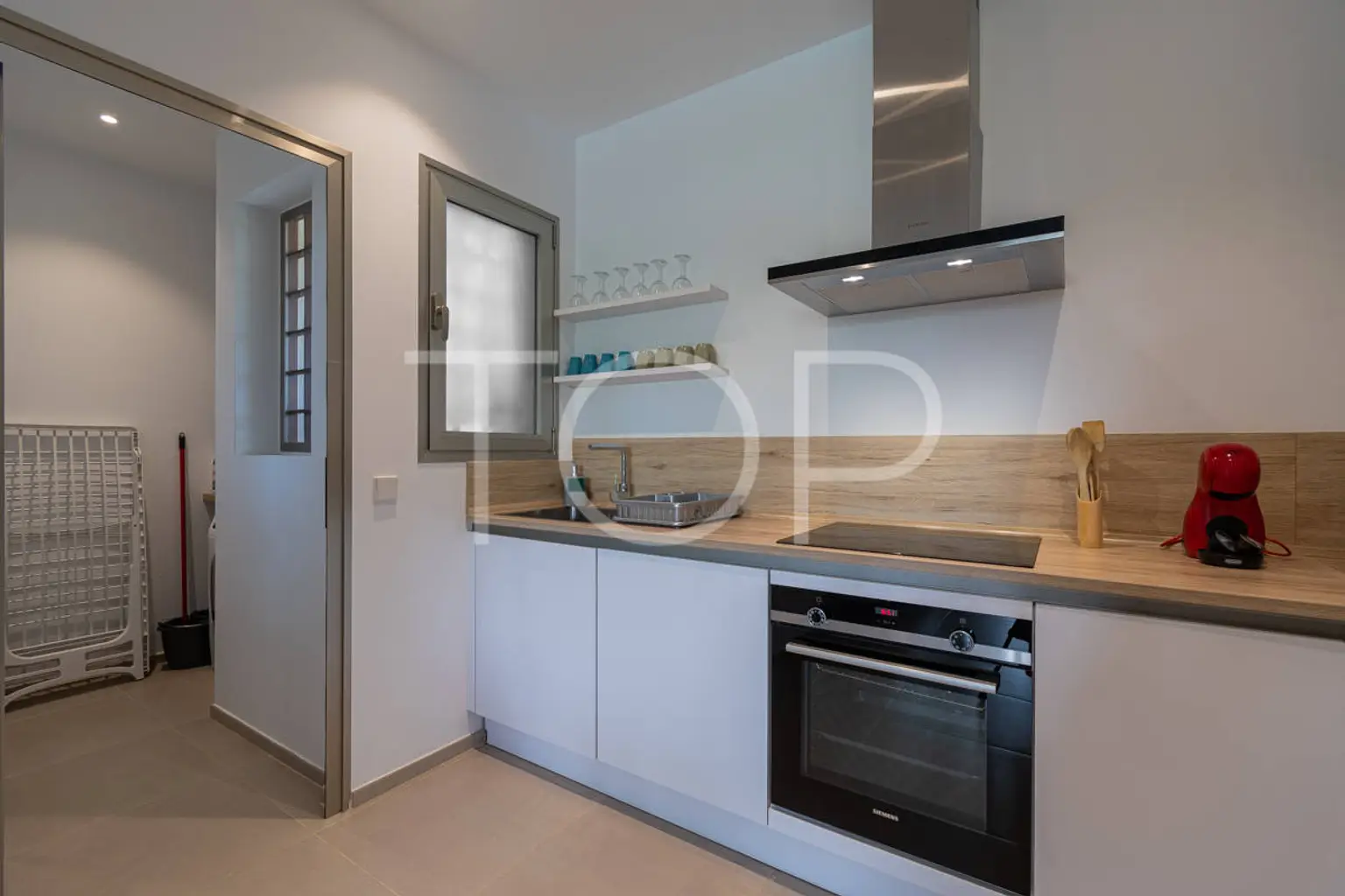 Apartment-El-Palm-Mar-Jardines-Menceyes-Cocina-Tenerife