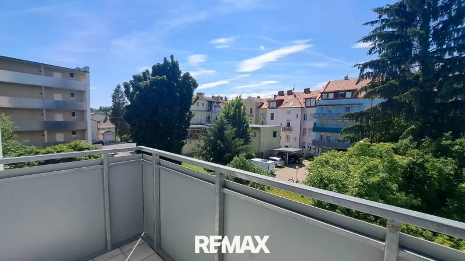 Balkon Richtung Westen
