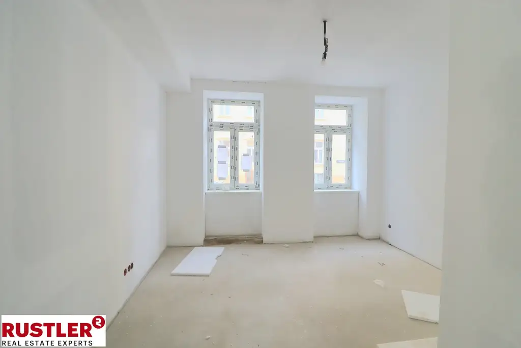 Altbaurenaissance - 3 Zimmer Wohnung EG mit Terrasse - Nähe Kutschkermarkt