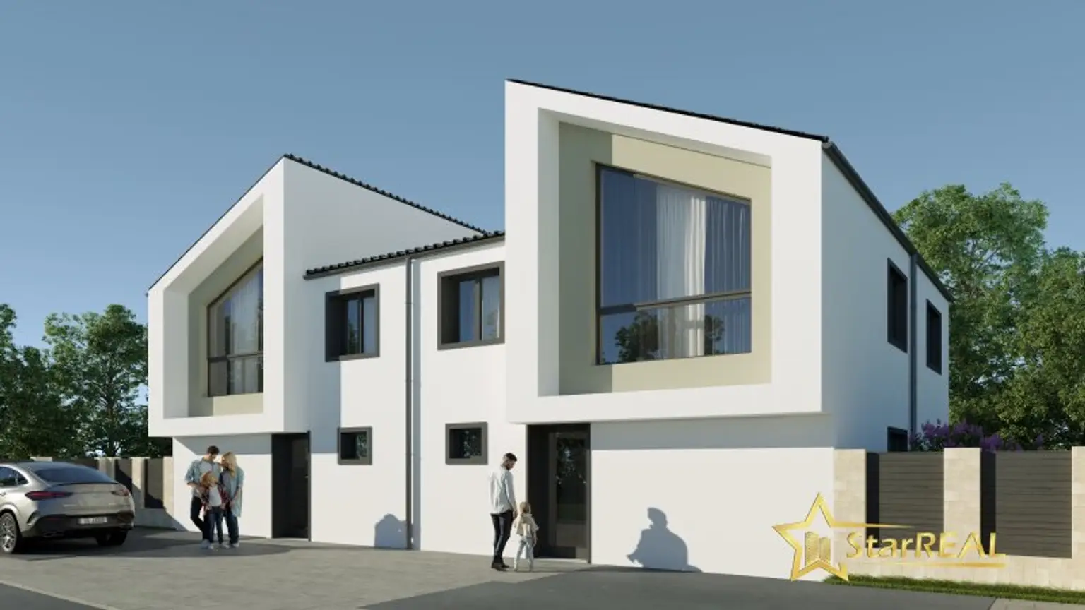 LUXURIÖSES ARCHITEKTENHAUS! SWIMMING POOL, ZIEGELMASSIVBAUWEISE, KLIMAVORBEREITUNG. PROVISIONSFREI für den Käufer.
