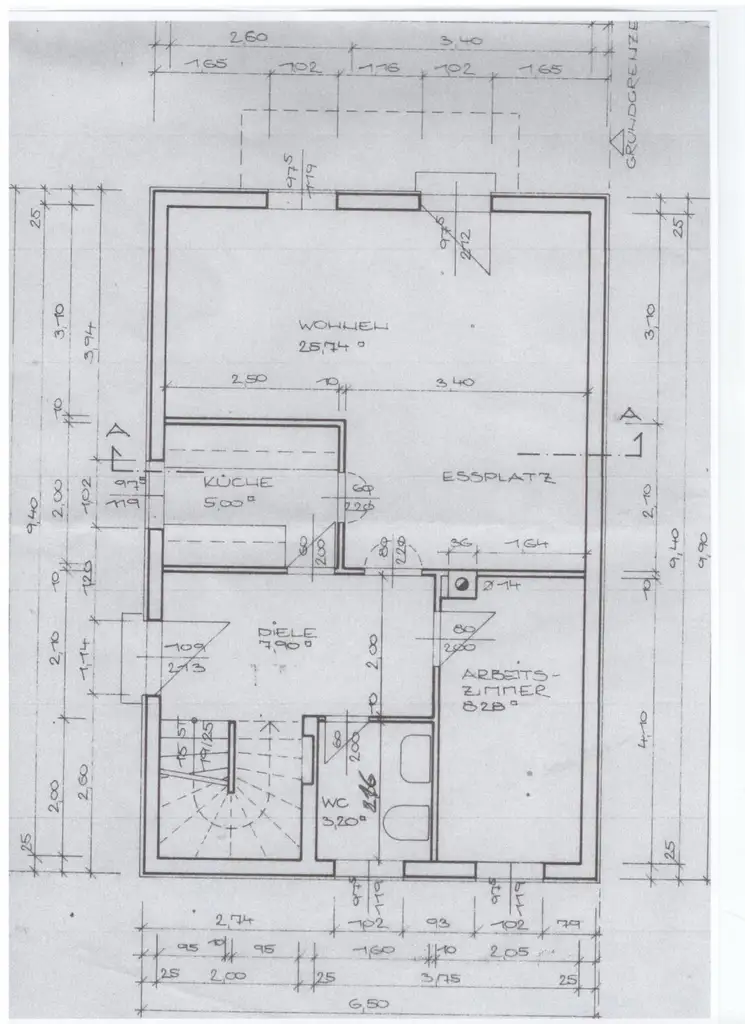 Grundriss EG Terrassenwohnpark 18