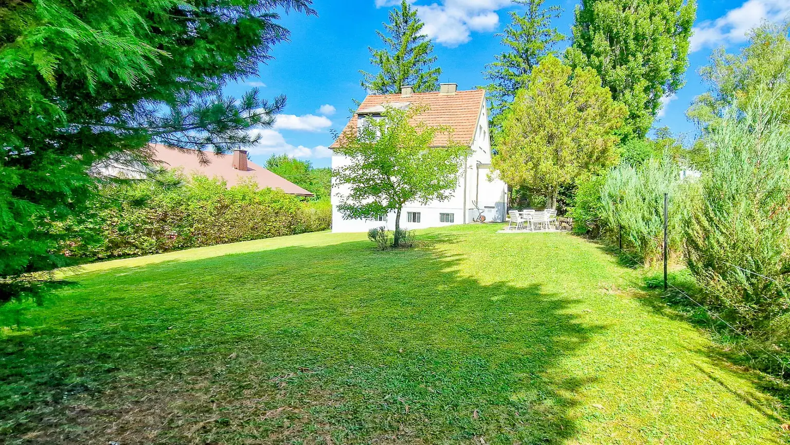 Grünruhelage am Wolfersberg. Einfamilienhaus mit großem Garten, traumhafter Fernsicht und großem Erweiterungspotenzial