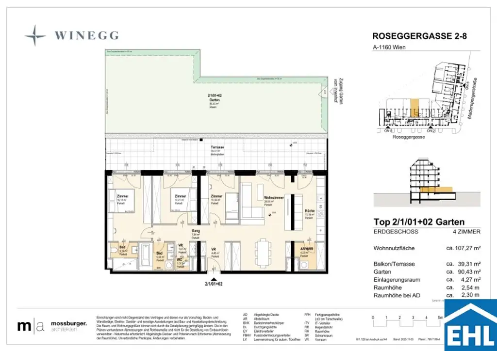Nahe Wilhelminenberg: Wohnen mit Stil und Freiraum