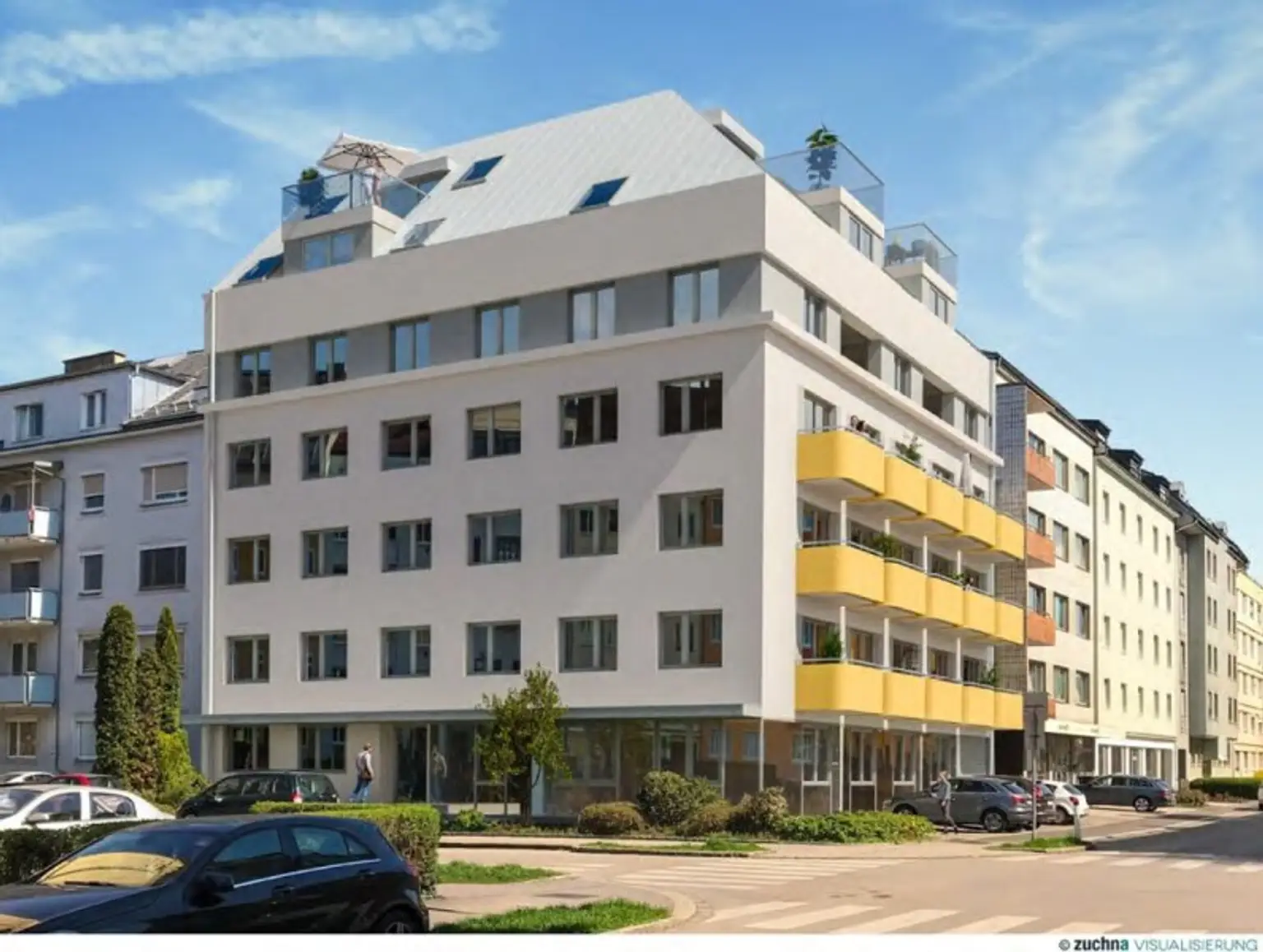 Neuwertige 2-Zimmer Wohnung mit moderner Einbauküche und Balkon in aufstrebendem Wohnviertel!