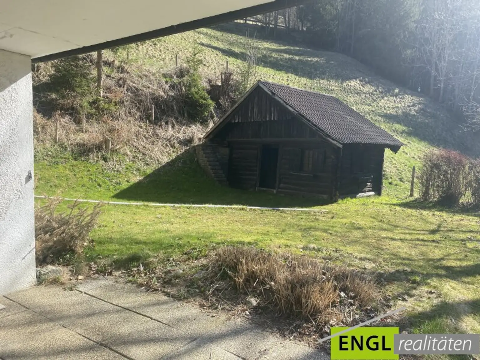 Blick von der Terasse