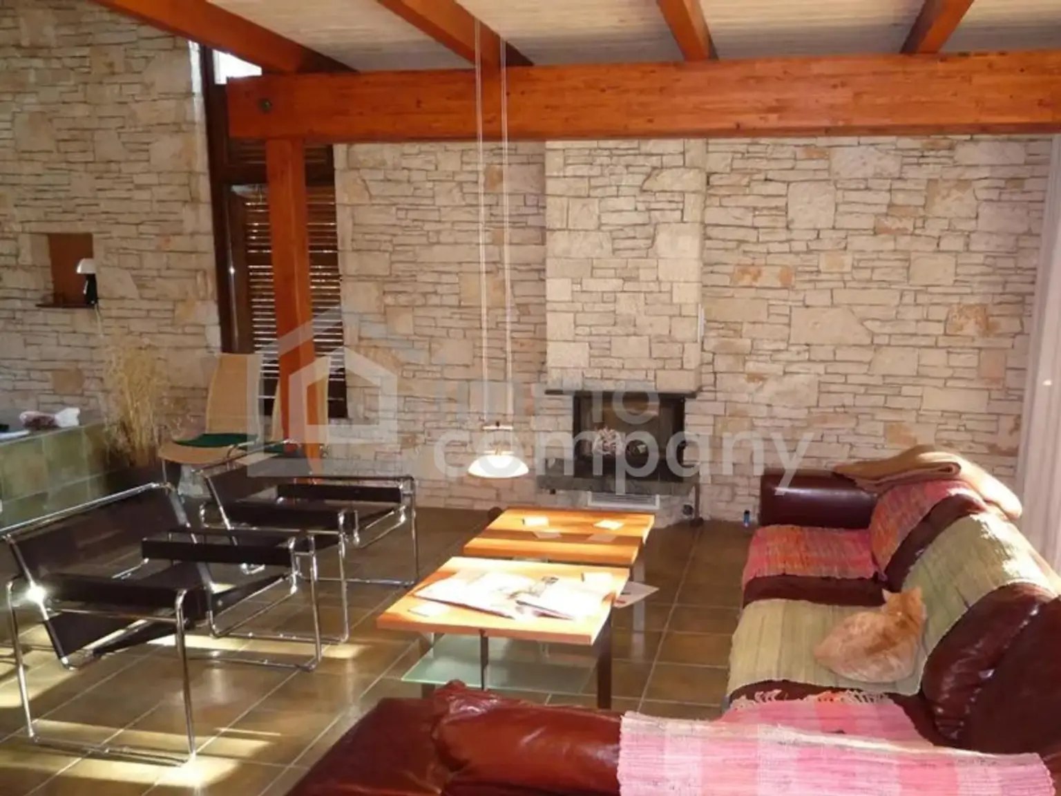 Kaminecke Wohnzimmer