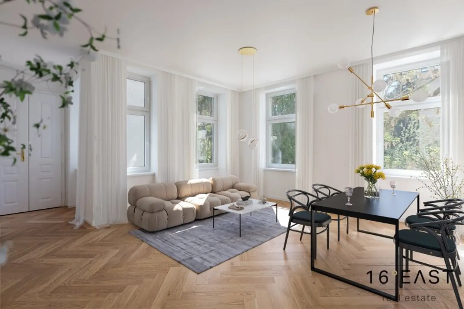 Exklusive 2-Zimmer-Wohnung | Altbaucharme & moderne Ausstattung | Top-Lage