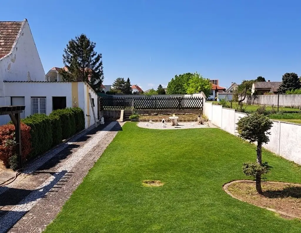Top Preis - Schönes Familienhaus mit feinem, ruhigen Garten - Wintergarten und 2 Gartenhäusern - Nähe Eisenstadt