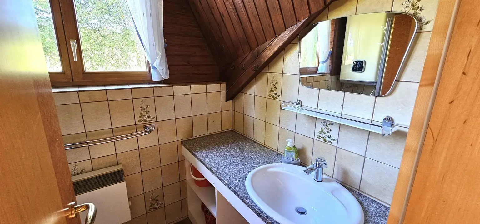 Wohnung Obergeschoss Bad
