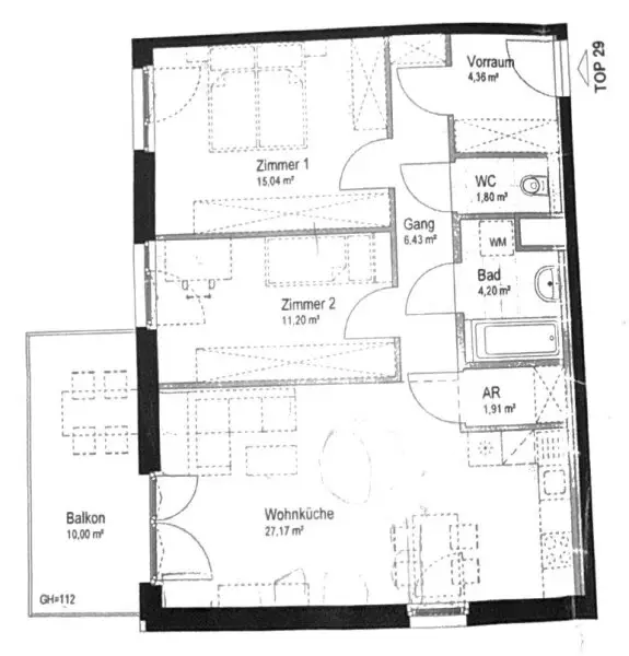 +NEU+ Ihr liebevoller und hochwertiger Rückzugsort im Grünen – Sonnige 3-Zimmer-Wohnung mit Balkon & bester Anbindung