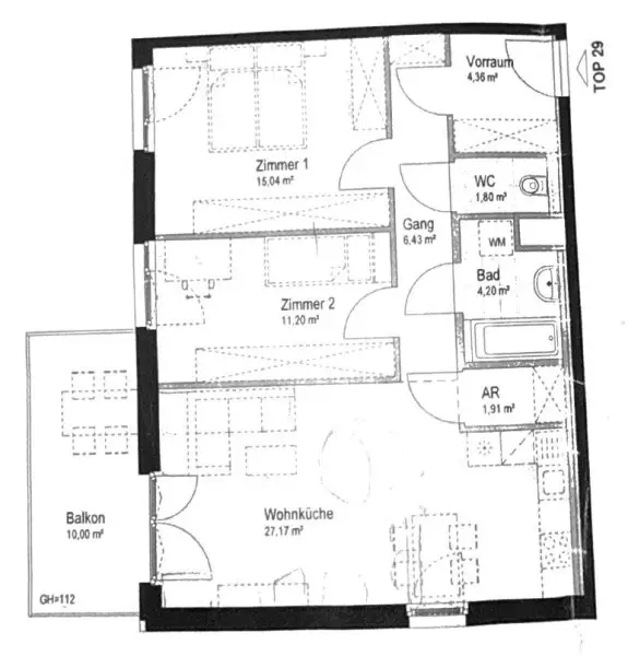 +NEU+ Ihr liebevoller und hochwertiger Rückzugsort im Grünen – Sonnige 3-Zimmer-Wohnung mit Balkon & bester Anbindung