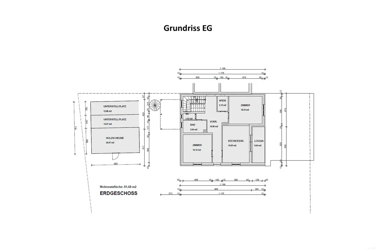 Grundriss EG
