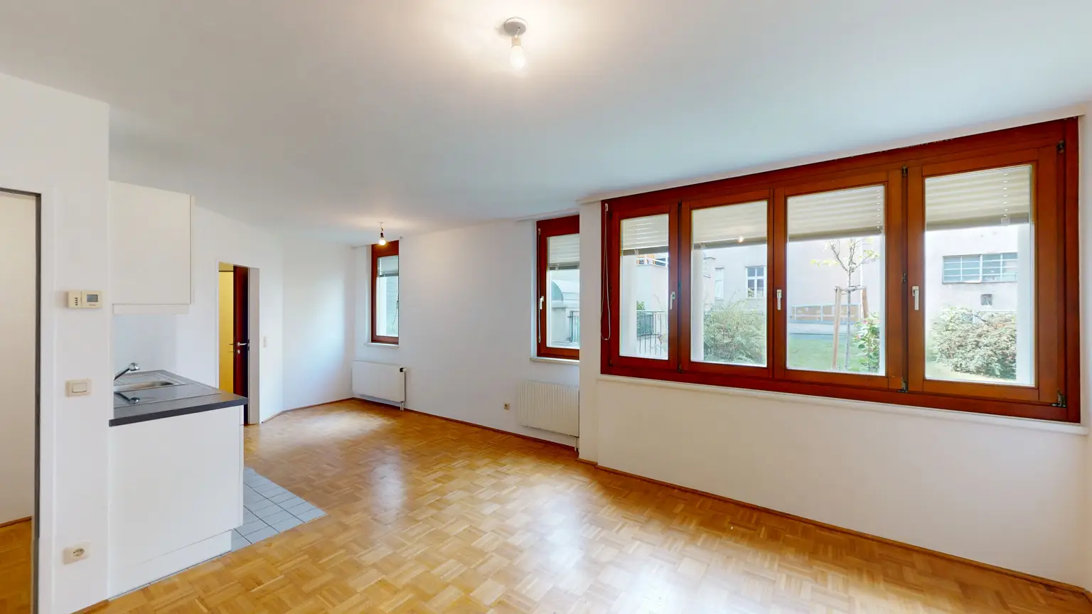 Zentrale moderne 2 Zimmer Wohnung - Ruhelage