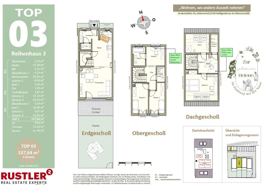 Vor den Toren Badens - Erstbezug Reihenhaus inkl. Design Küche