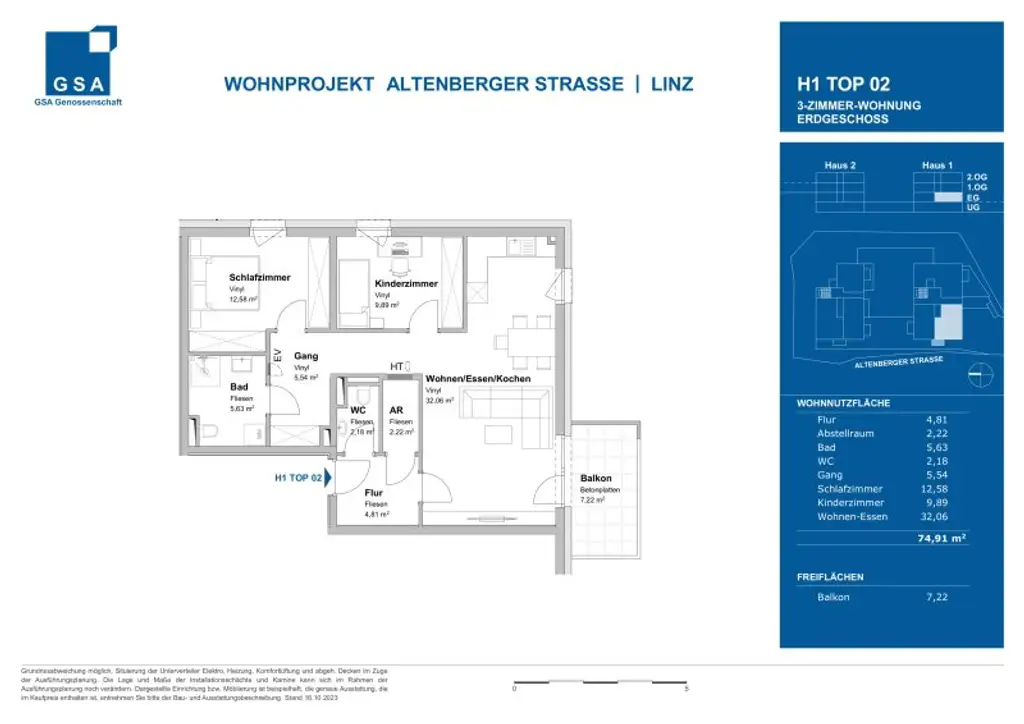 Miete mit Kaufoption! 3-Zimmer Wohnung in Natur- & Stadtnähe!
