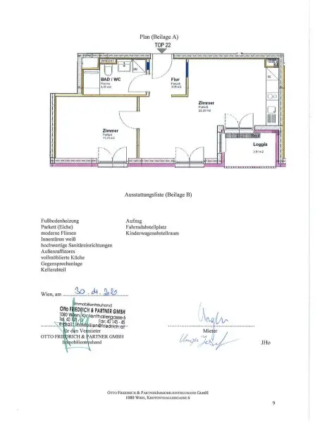 kompakte 2-Zimmer Wohnung in ruhiger Lage mit guter Infrastruktur- nahe U4 Hietzing - ab 01.09