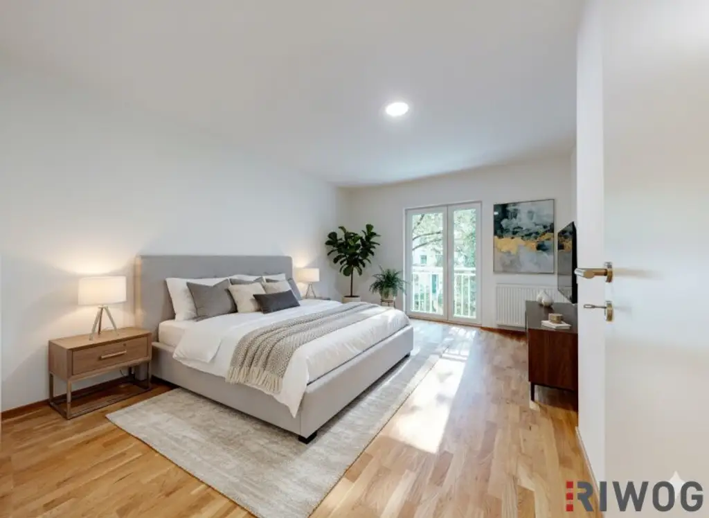 ERSTBEZUG nach Sanierung I 3 Zimmer Wohnung mit Balkon in wundervoller Grünlage I Tischler Einbauküche inkl. Siemensgeräte im Preis inbegriffen