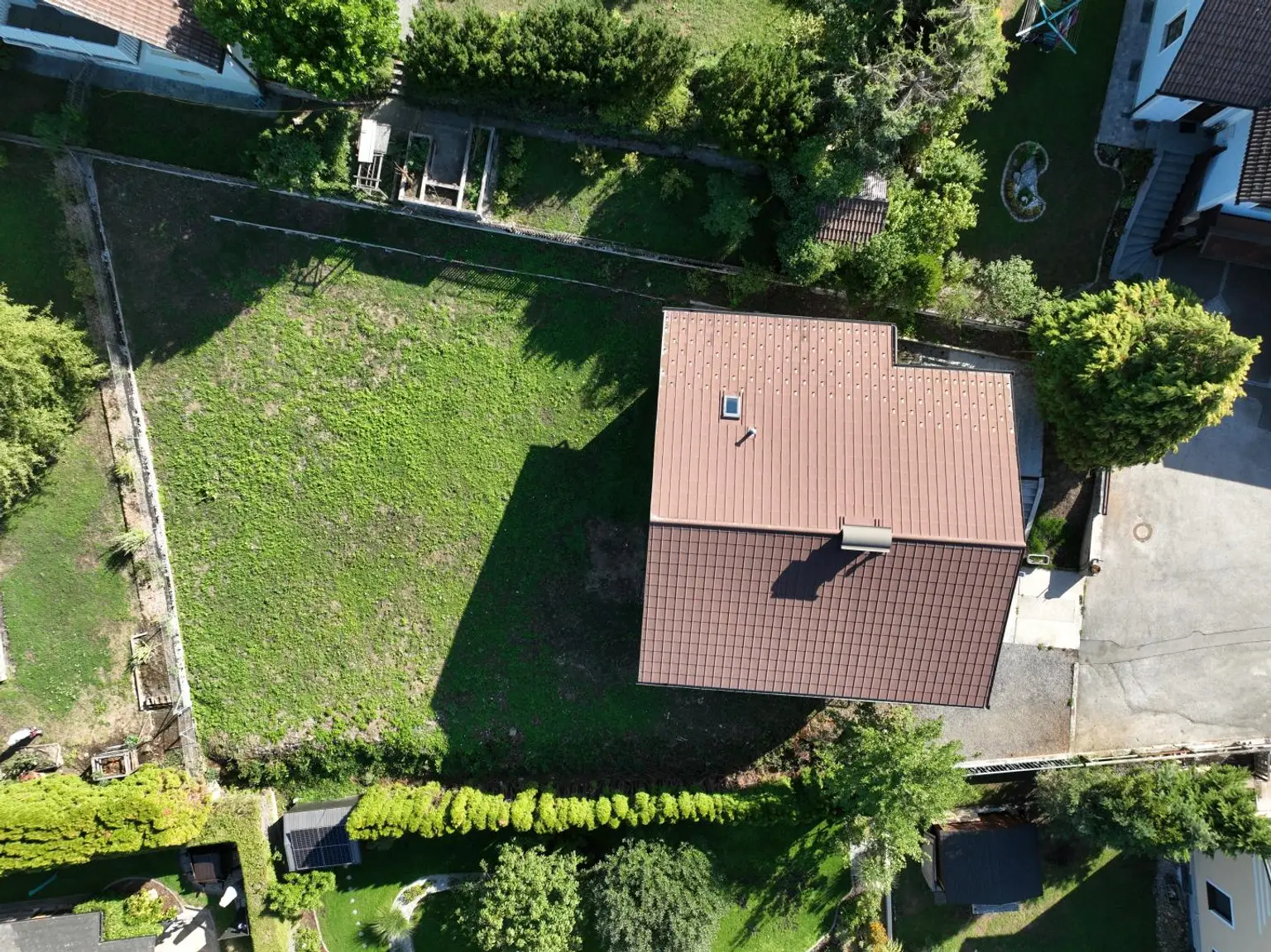 Ansicht von oben