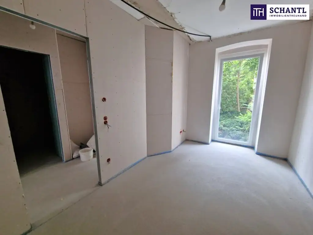 VERKAUFSSTART! Altbau-Charme trifft nachhaltigen Wohnkomfort: 3-Zimmer-Wohnung mit hochwertiger Ausstattung, Innenhofbalkon & Luftwärmepumpe– in einem generalsanierten Altbauhaus