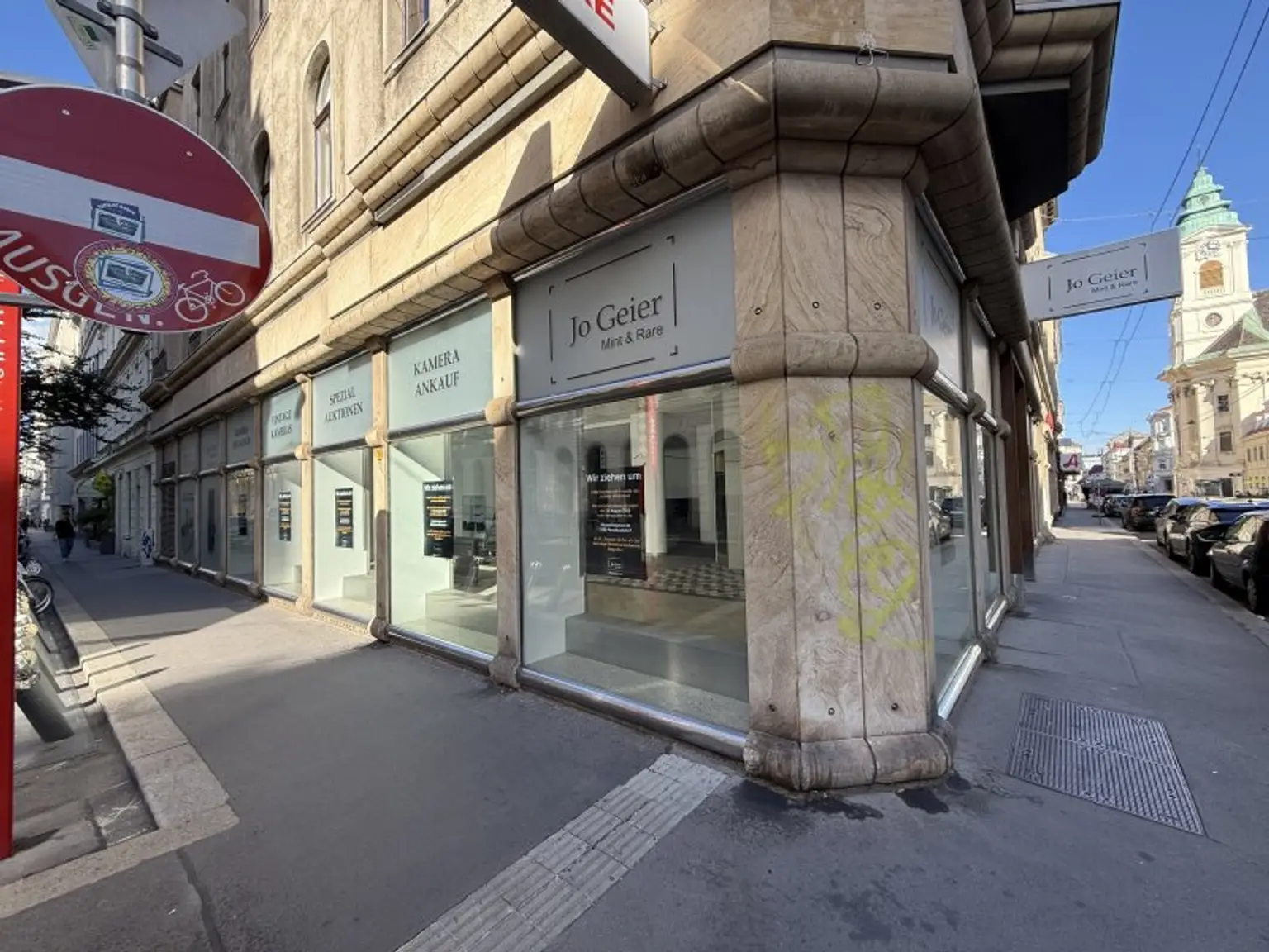 GESCHÄFTSLOKAL + FREQUENZLAGE + WESTBAHNSTRASSE!