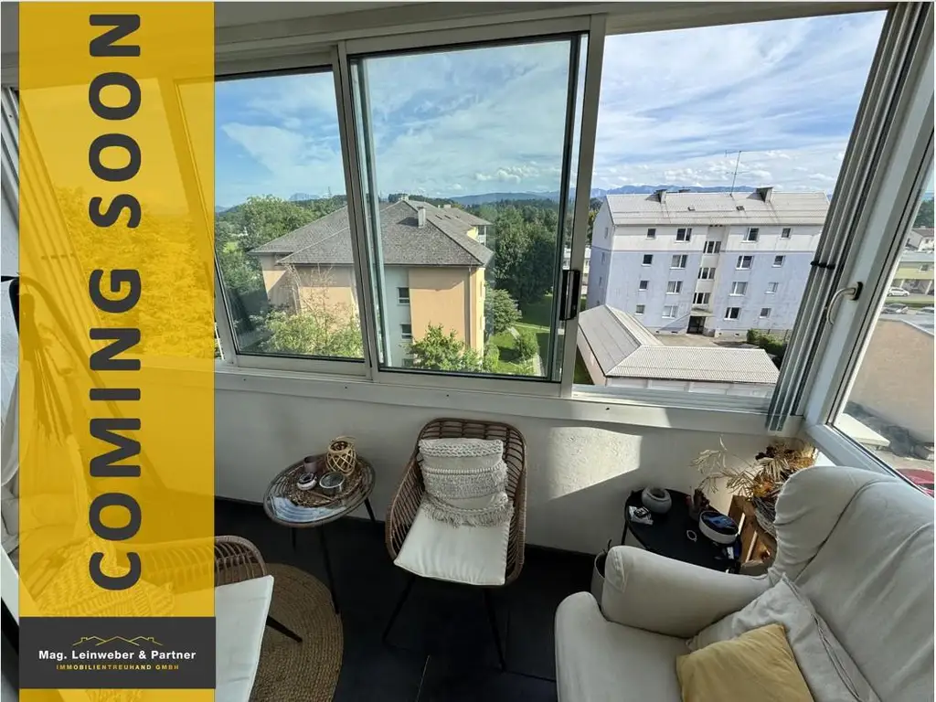 COMING SOON! Sehr sonnige und gemütliche 4-Zimmer Wohnung mit verglastem Balkon in beliebter Siedlungslage  Stelzhammerstraße / Timelkam