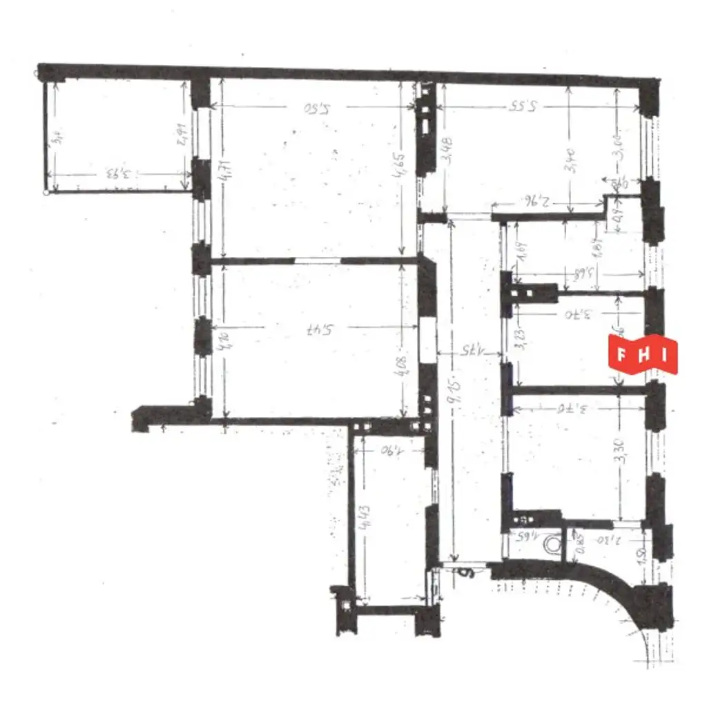 Unbefristete 140m² Stilaltbaumiete mit verglaster Wintergartenveranda, Gartenblick u. historischen Kachelöfen