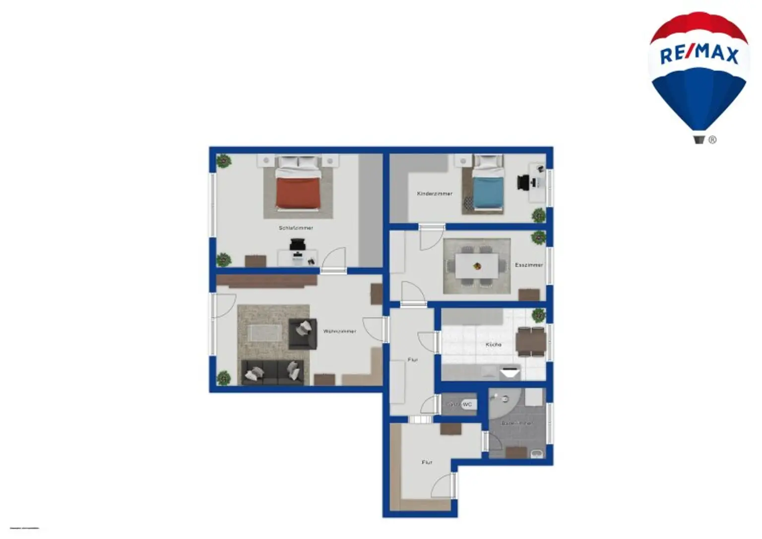 Gemütliche 4-Zimmer-Wohnung mit Balkon in 1050 Wien! +++ RE/MAX Trend +++