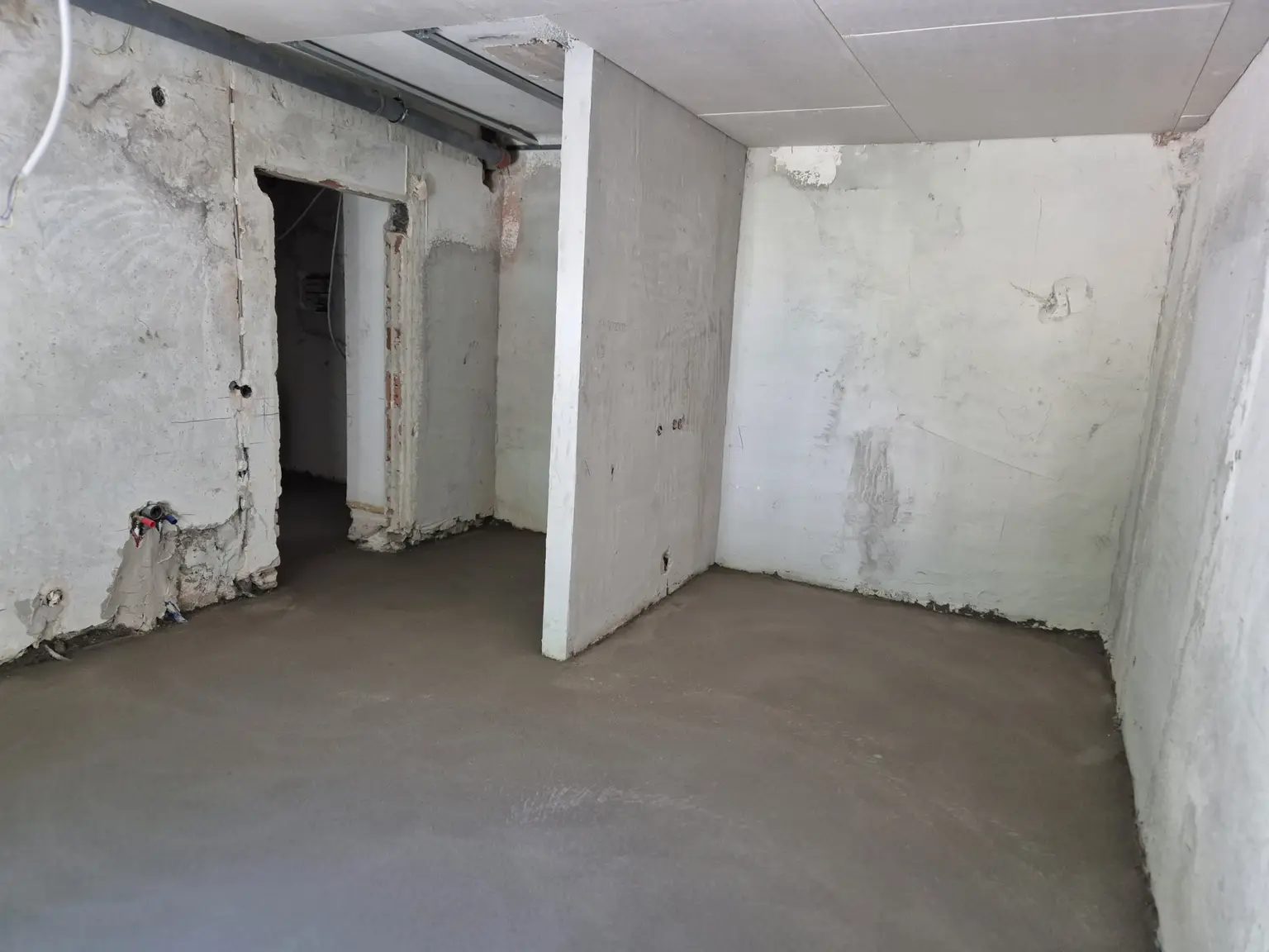 Wohnzimmer Rohzustand Juni 2026
