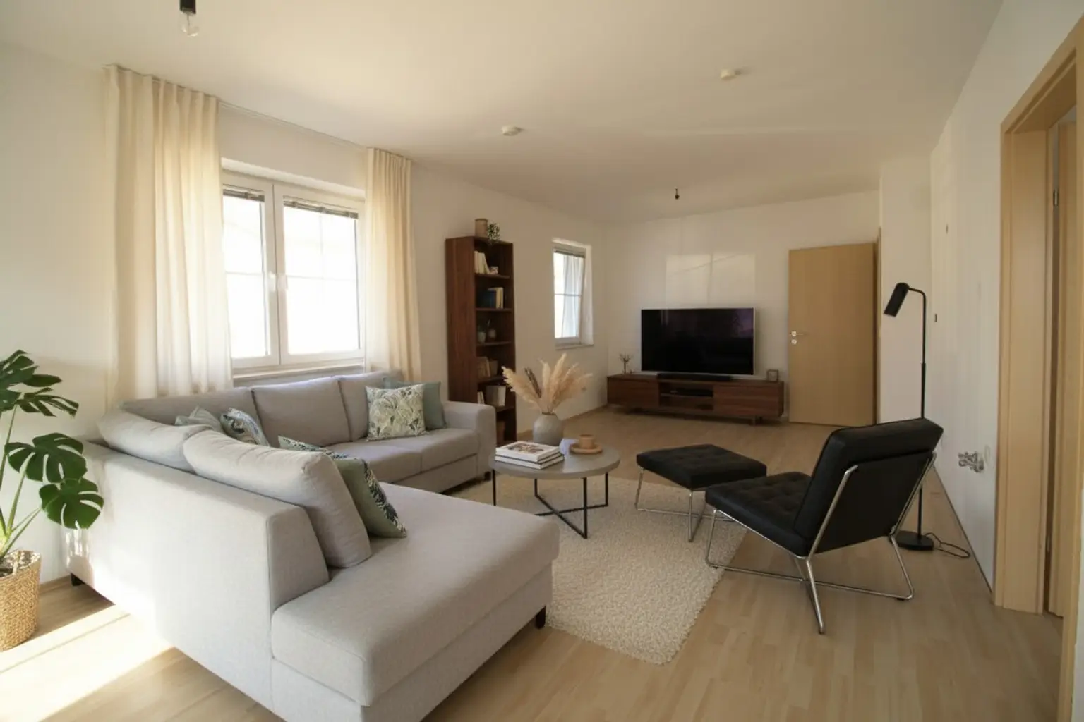 Wohnbereich: KI generiert Einrichtung