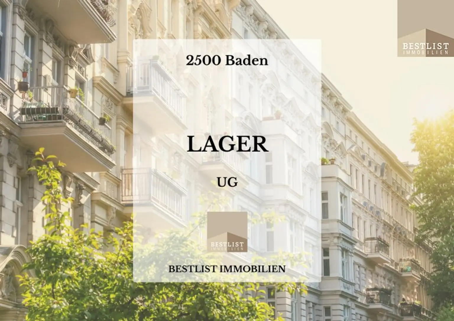 Charmantes Zinshaus in Badens Fußgängerzone