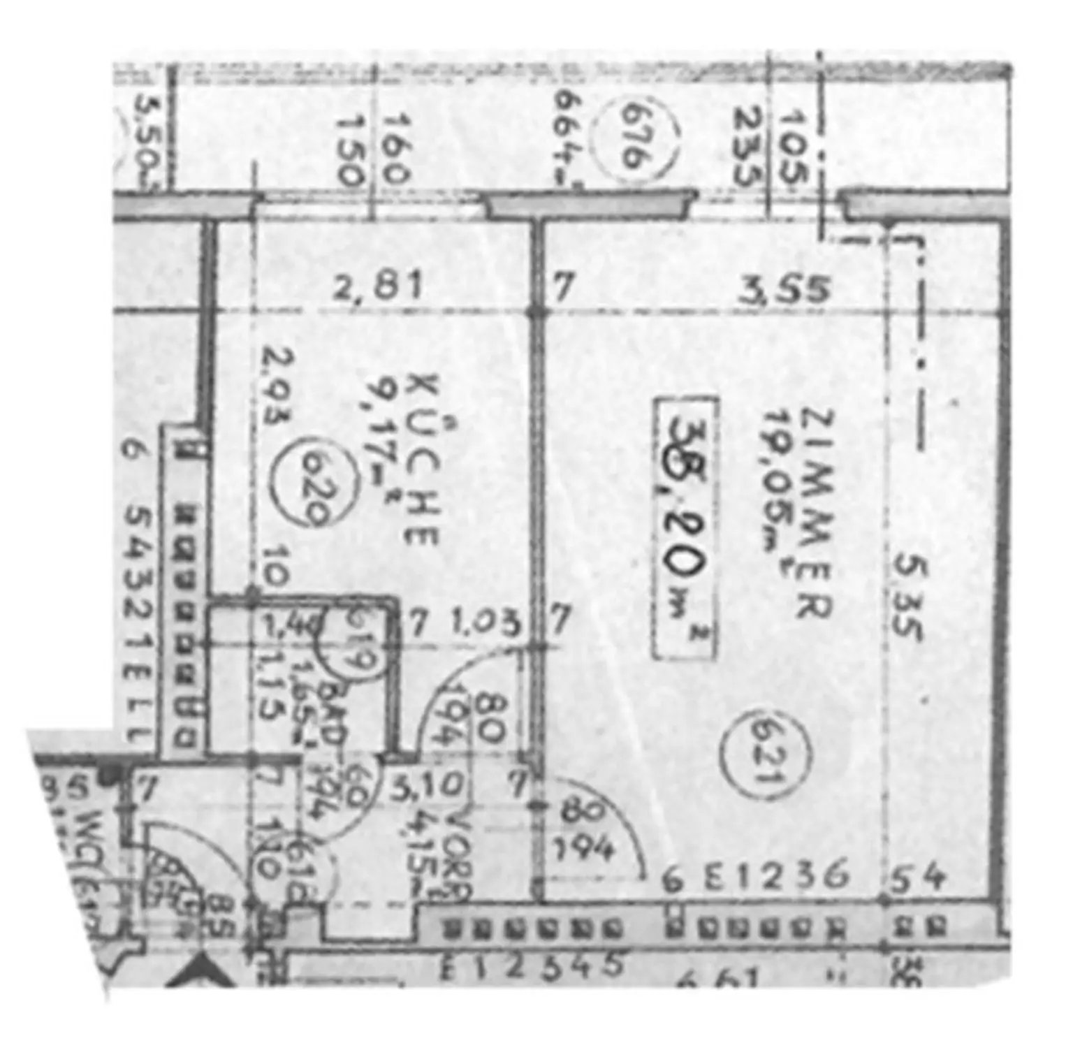 WALDMÜLLERGASSE, ERSTBEZUG, 38 m2 Neubau mit Balkon, 1 Zimmer, Küche, Duschbad, Parketten, Augarten-Nähe
