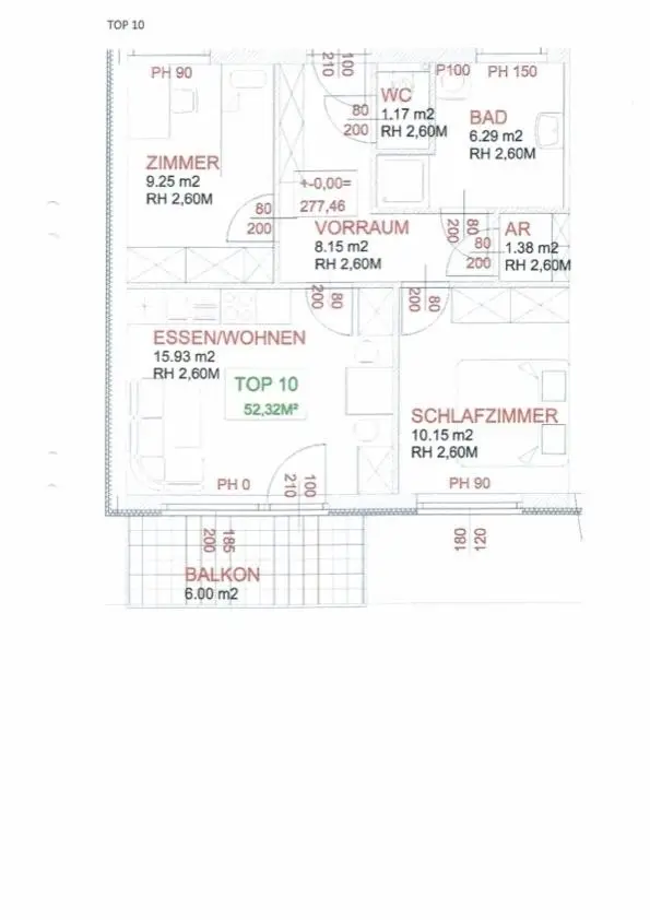 3-Zimmer Single-oder Pärchenwohnung in Gralla zu verkaufen!
