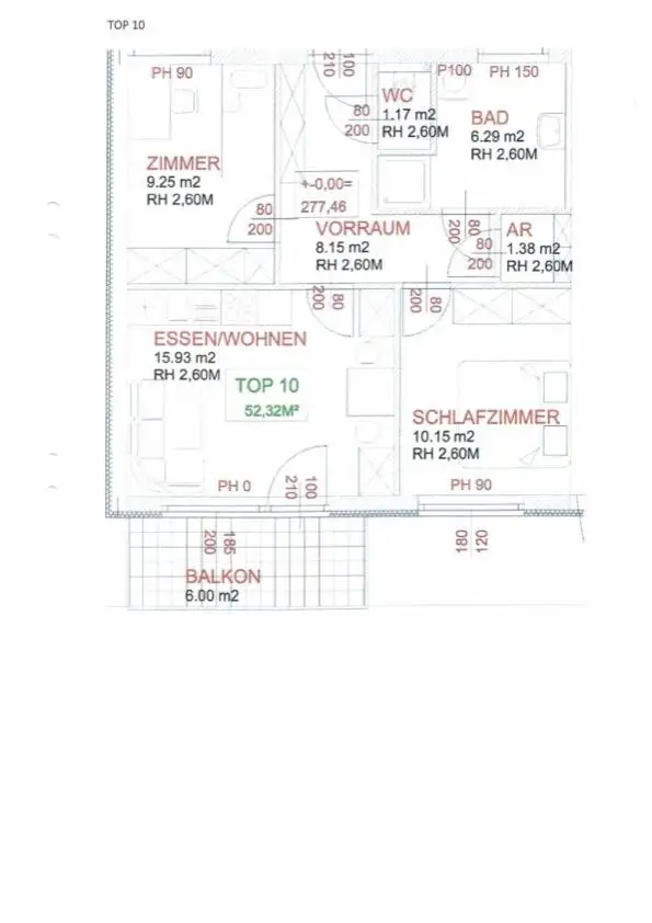 3-Zimmer Single-oder Pärchenwohnung in Gralla zu verkaufen!