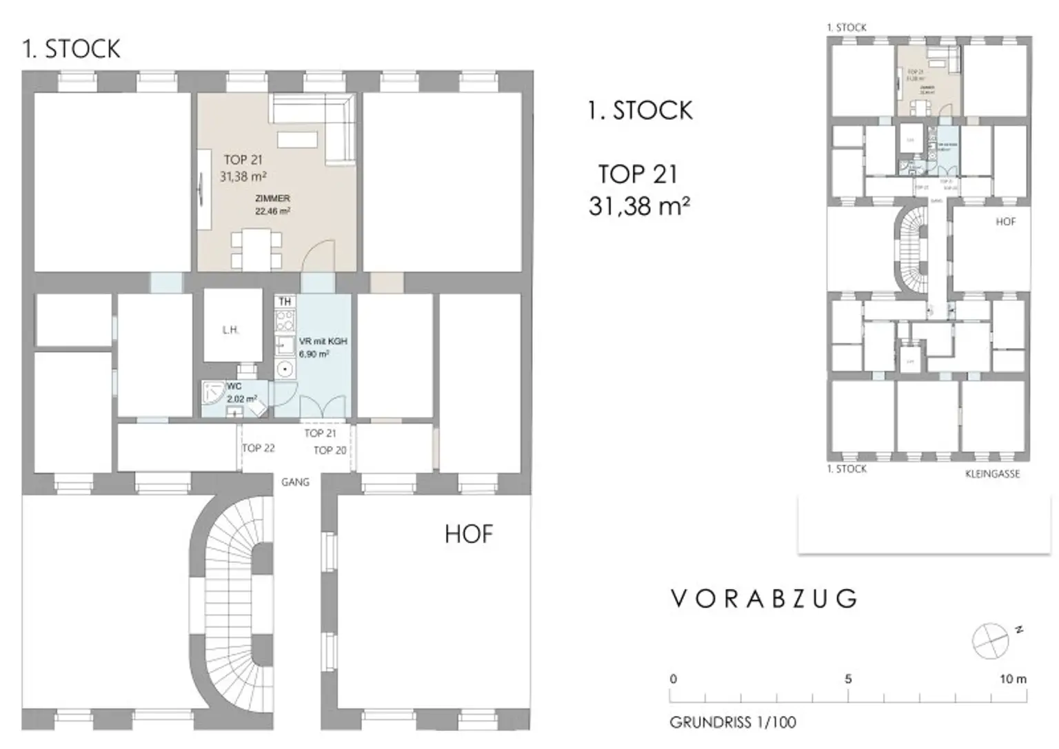 Cityapartment nahe U3 Schlachthausgasse - Charmanter Altbau in Ruhelage